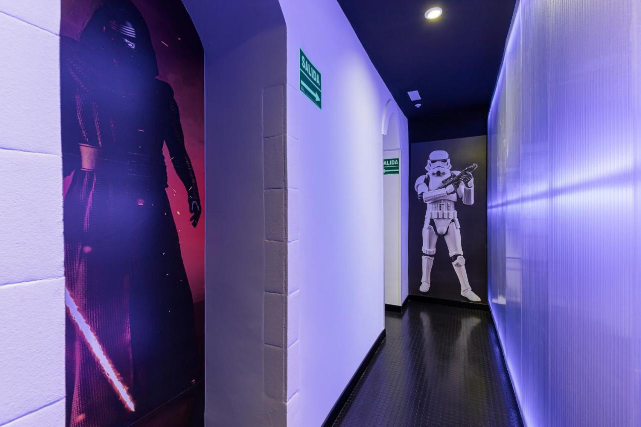 Art Seven Hostel Capsules Madri Exterior foto